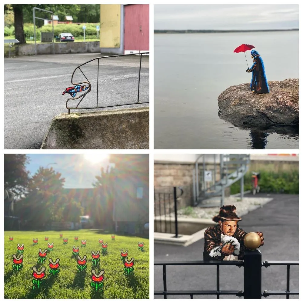 Піксельні малюнки Йогана Карлгрена Піксельні малюнки Йогана Карлгрена