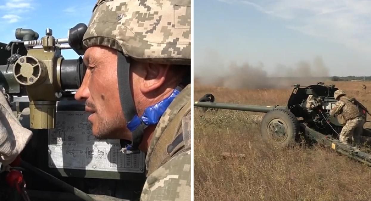 ВСУ учились сдерживать танковый прорыв "врага" вблизи Крыма: мощное видео