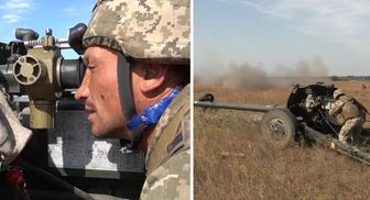 ВСУ учились сдерживать танковый прорыв "врага" вблизи Крыма: мощное видео