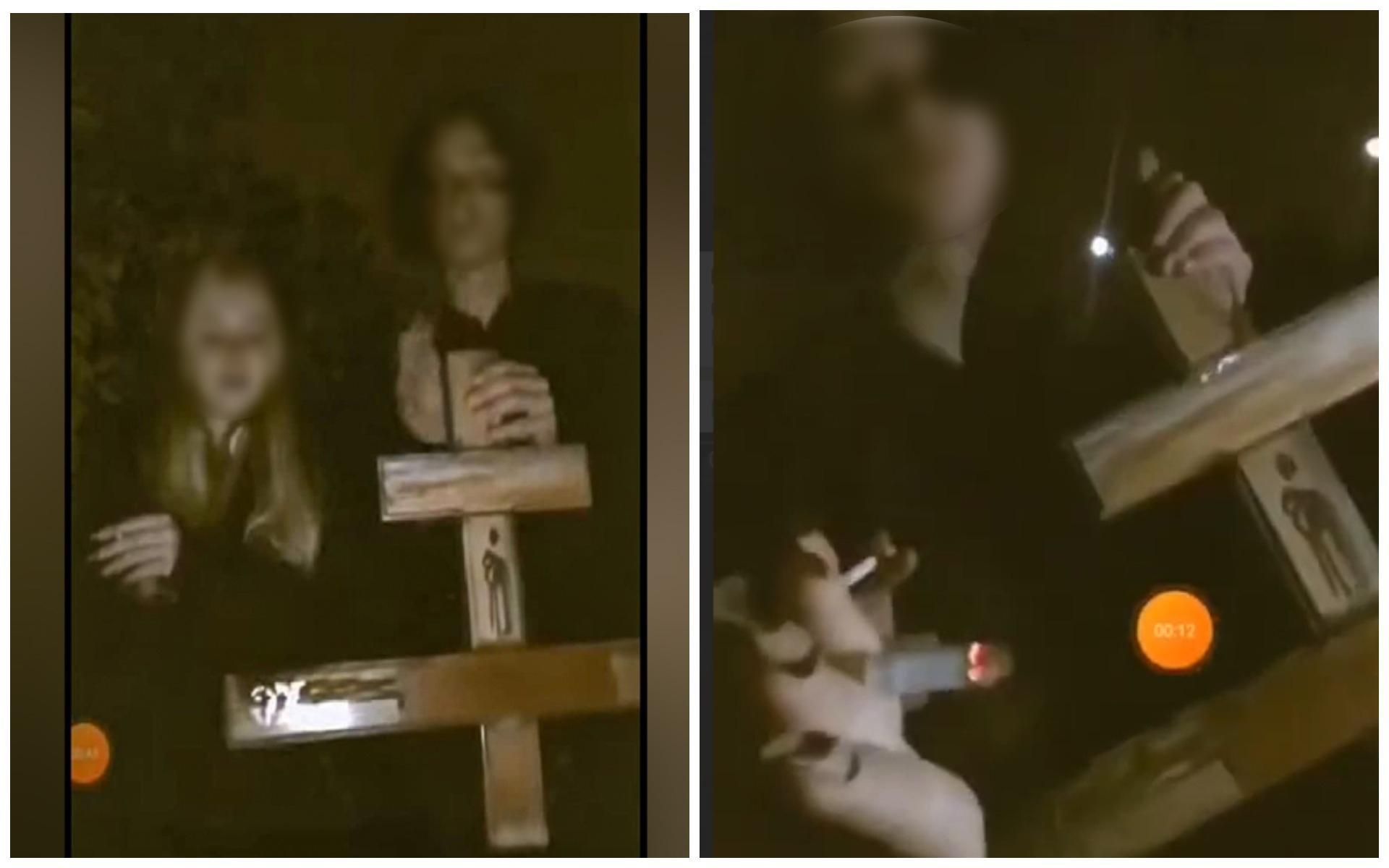 В Кривом Роге подростки вырвали крест на кладбище для видео в инстаграм