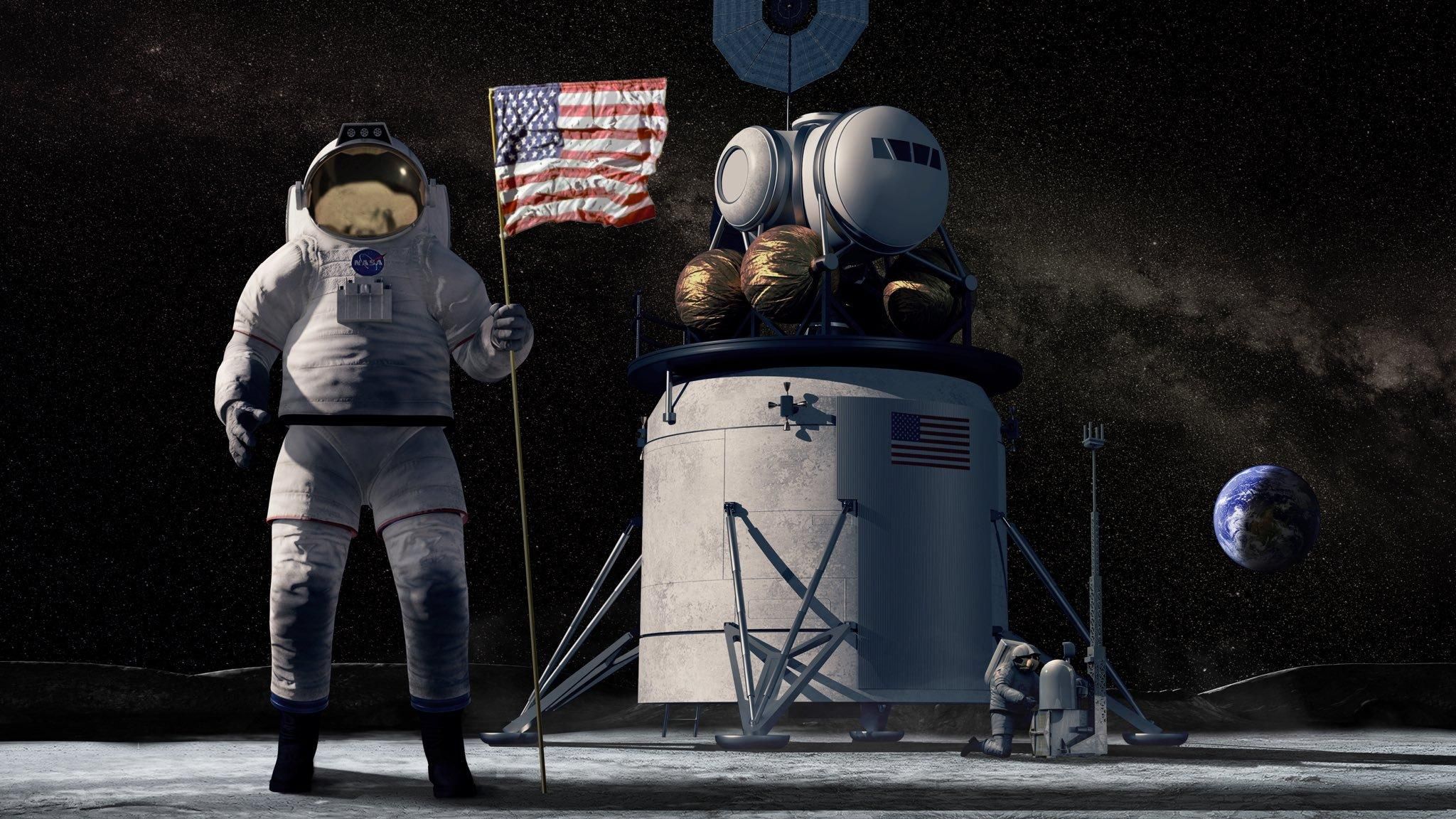 Сенат вимагає, щоб NASA обрало другу компанію для забезпечення висадки на Місяць - Новини технологій - Техно