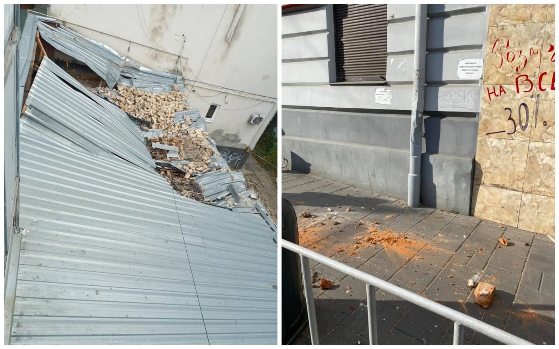 Позривало дахи й позносило дерева: наслідки буревію у Львові - Львів Позривало дахи й позносило дерева: наслідки буревію у Львові - Львів