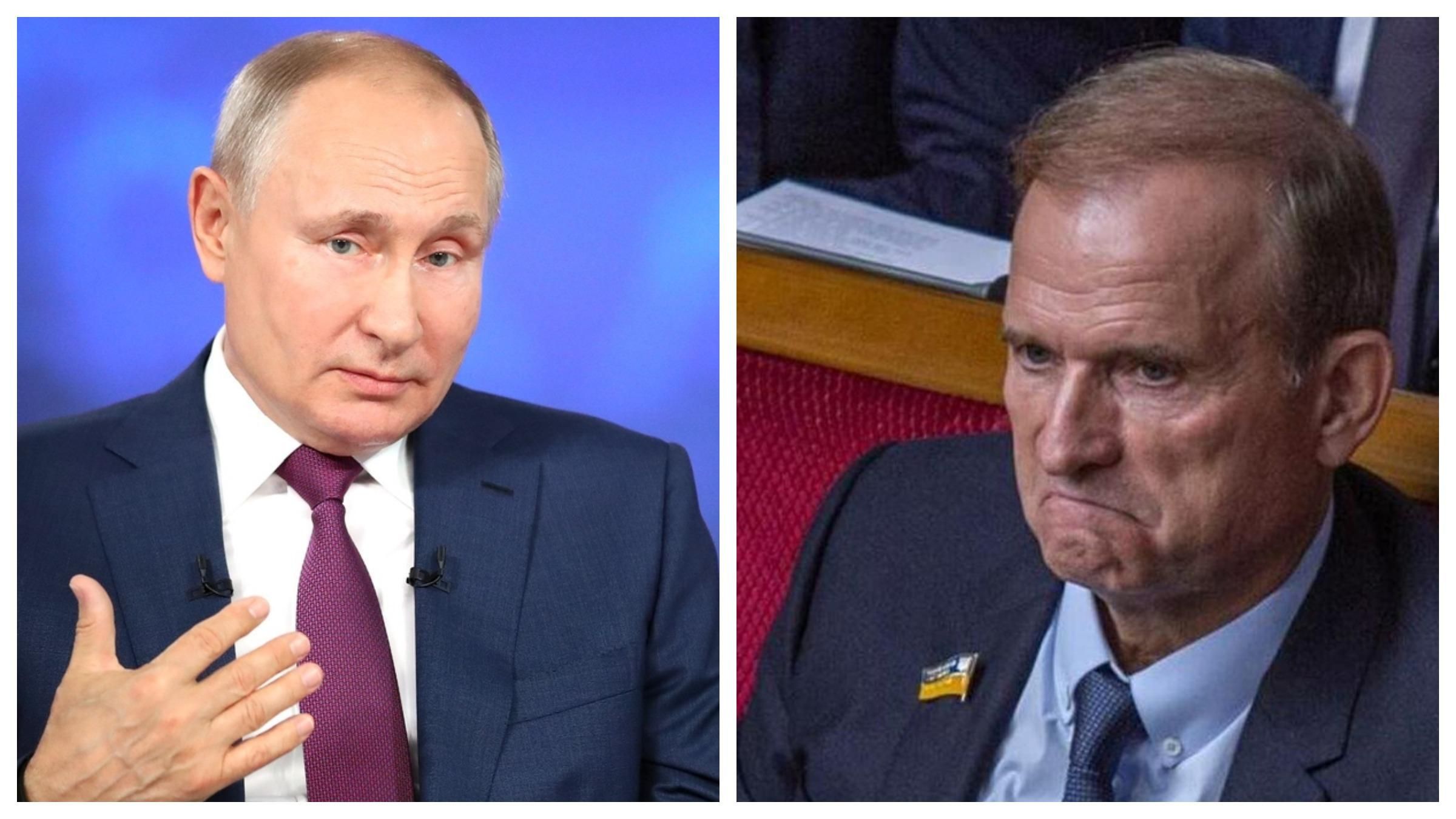 Вступився за кума: Путін "не розуміє", чому в Україні Медведчука вражають зрадником держави - Новини росії - 24 Канал Вступився за кума: Путін "не розуміє", чому в Україні Медведчука вражають зрадником держави - Новини росії - 24 Канал