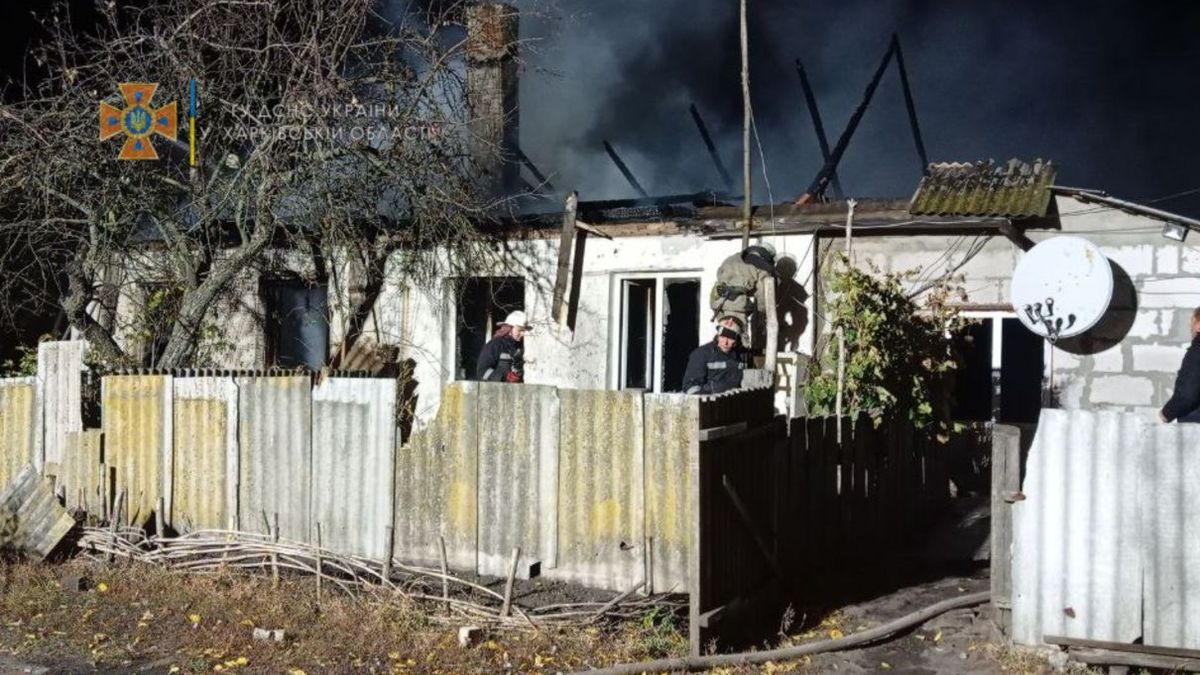 Під Харковом горів житловий будинок, загинули троє людей - Україна новини - 24 Канал