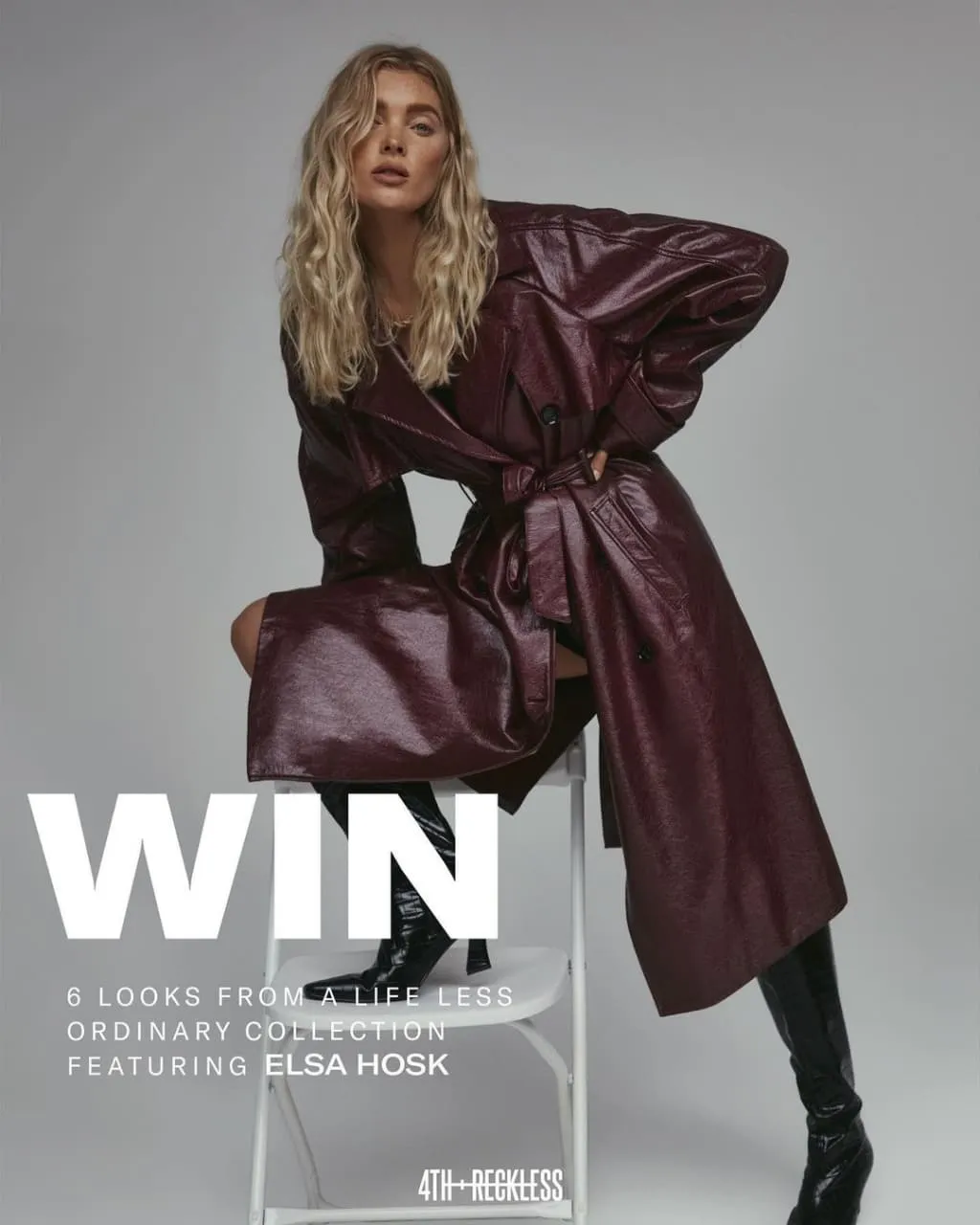 Ельза Госк знялася в капсулі від бренду 4th & Reckless / Фото з інстаграму бренду Ельза Госк знялася в капсулі від бренду 4th & Reckless / Фото з інстаграму бренду