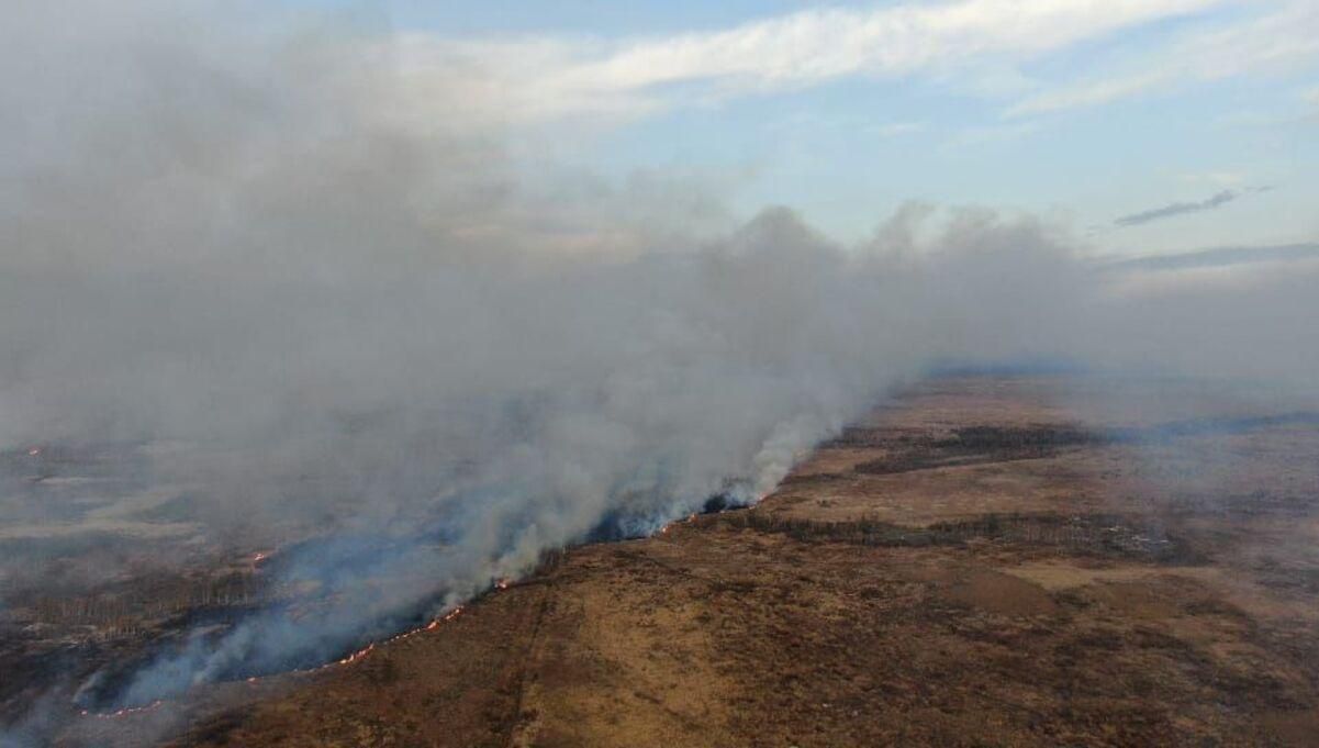 На Рівненщині спалахнула масштабна пожежа - Новини Рівне - 24 Канал