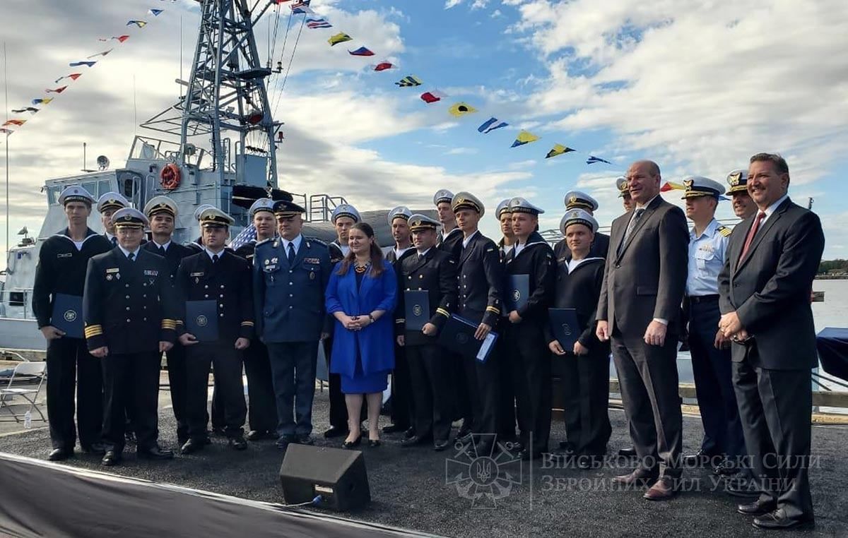 Україна нарощує оборонний потенціал: у США завершилось навчання для служби на катерах Island - Україна новини - 24 Канал