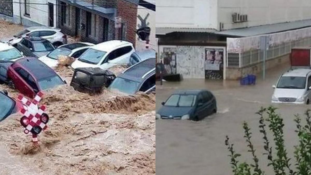 Дома затоплены, а авто плывут по улицам: Испания пострадала от сильного наводнения