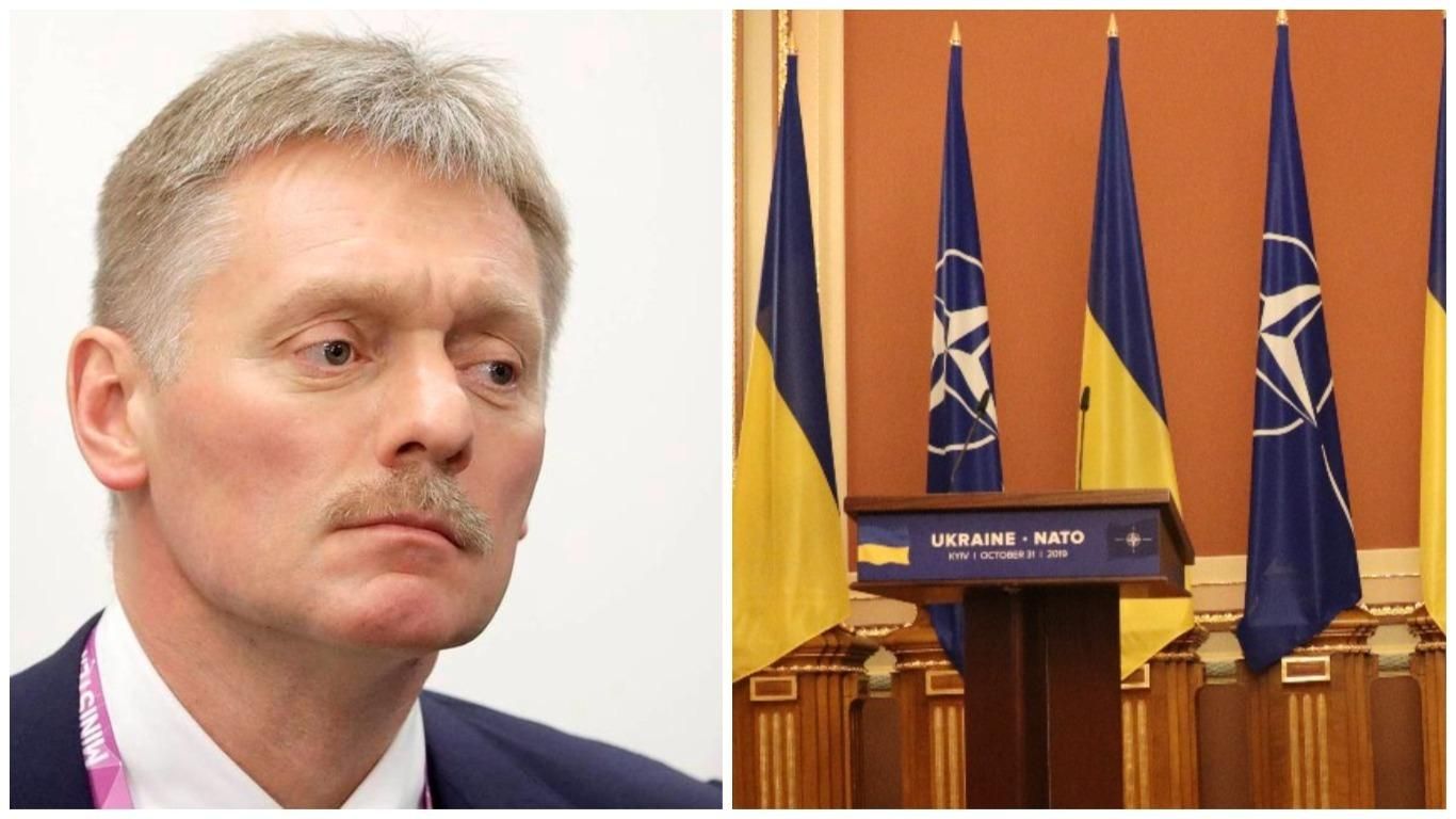 В Кремле заявили, что не против вступления Украины в НАТО, но боятся последствий