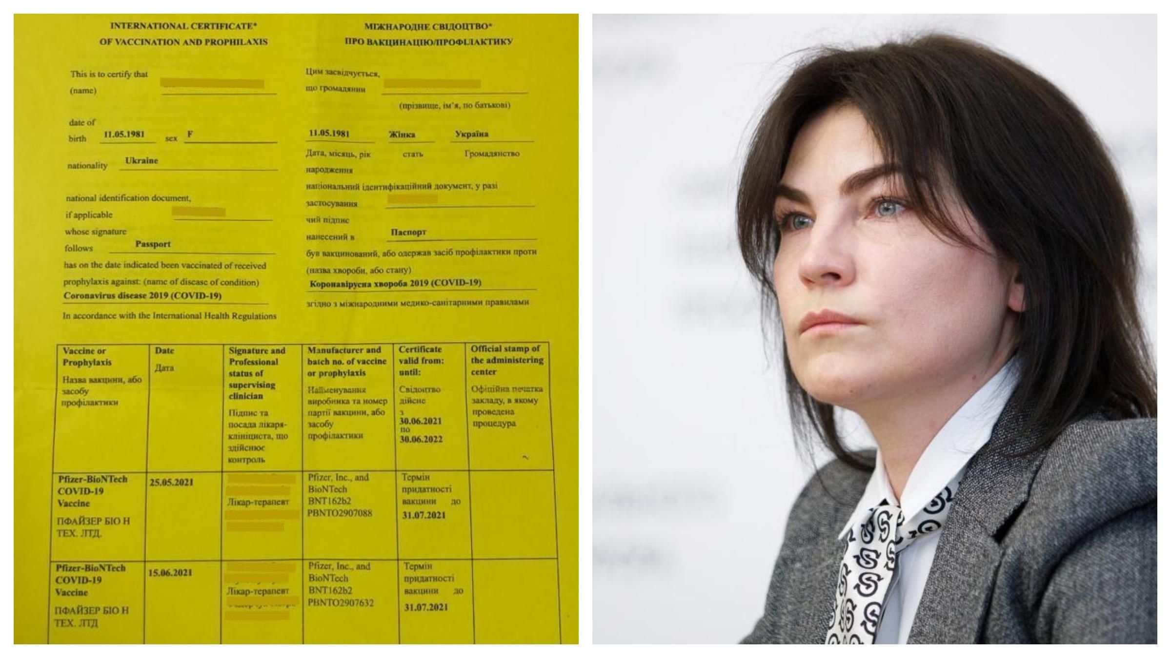 Венедіктова назвала мерзотниками людей із підробленими сертифікатами про вакцинацію - Україна новини - 24 Канал Венедіктова назвала мерзотниками людей із підробленими сертифікатами про вакцинацію - Україна новини - 24 Канал