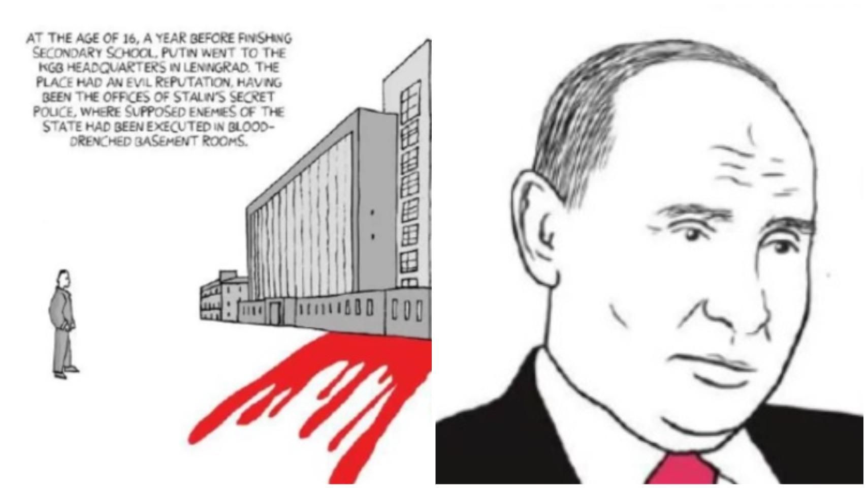 Багато крові та трупи: у Великій Британії випустили комікс про Путіна - Новини росії - 24 Канал