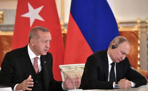 Ердоган і Путін