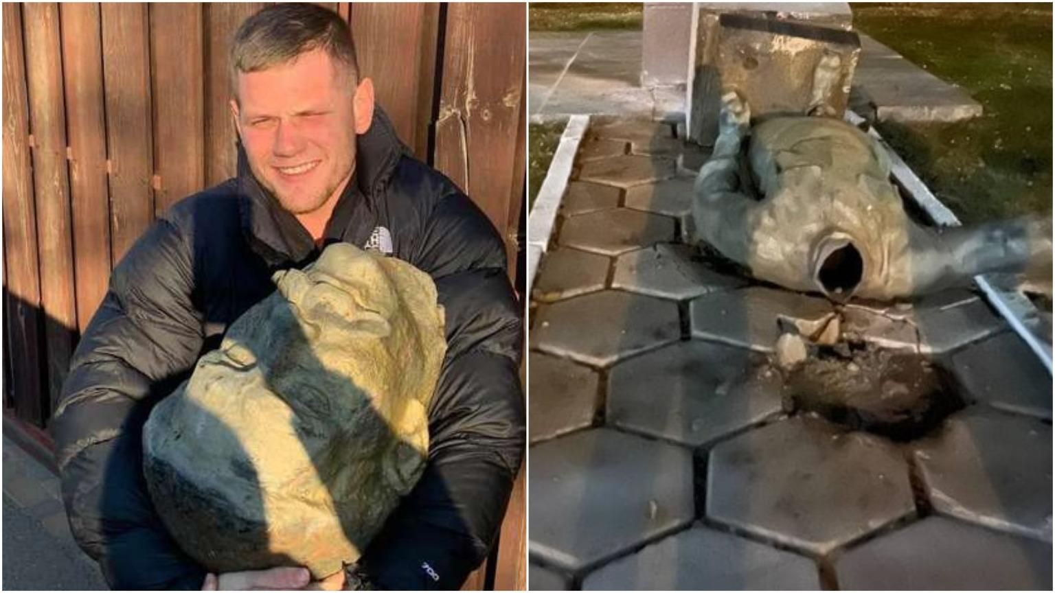 На Полтавщині "демонтували" два пам'ятники радянським діячам - Новини Полтави - 24 Канал На Полтавщині "демонтували" два пам'ятники радянським діячам - Новини Полтави - 24 Канал