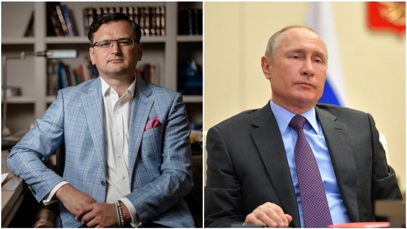 Кулеба заявил, что считает Путина убийцей Кулеба заявил, что считает Путина убийцей