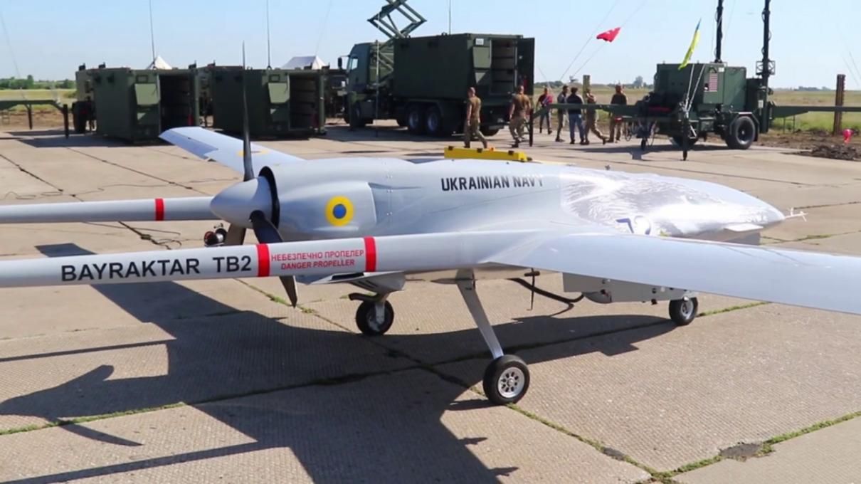 Збройні сили вперше застосували безпілотники Bayraktar на Донбасі: потужне відео - новини ООС - 24 Канал Збройні сили вперше застосували безпілотники Bayraktar на Донбасі: потужне відео - новини ООС - 24 Канал