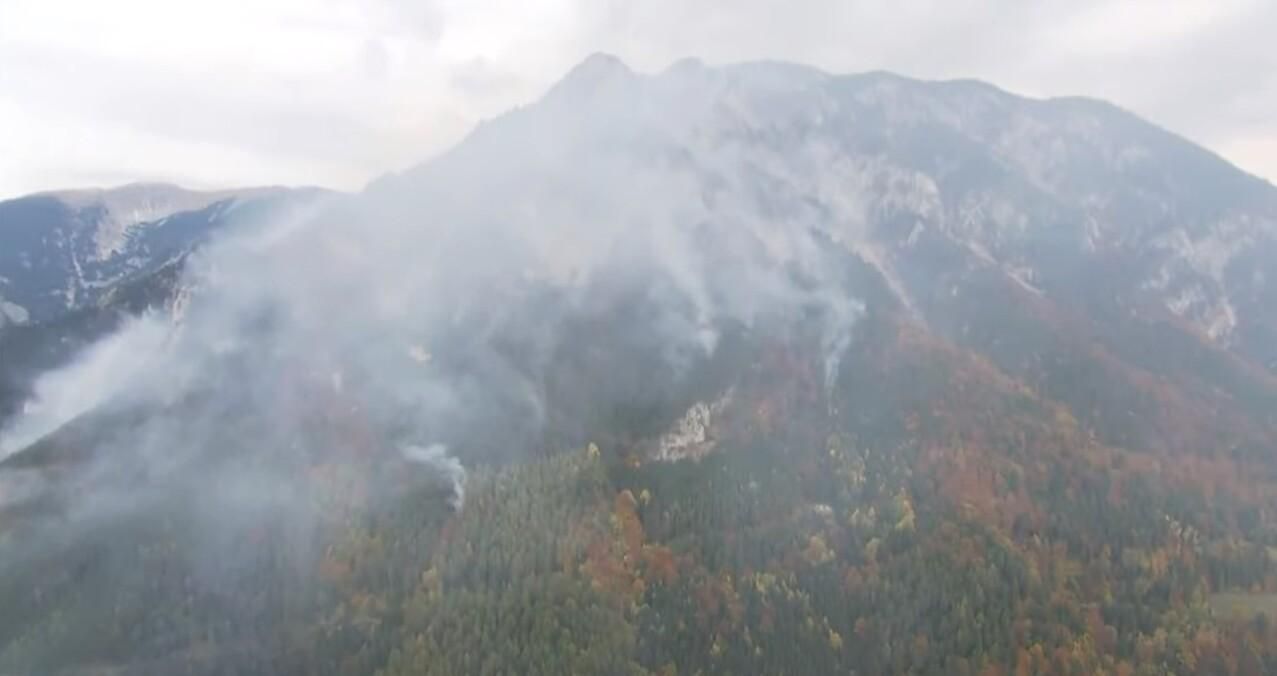 Локалізувати вогонь не вдається: в австрійських Альпах вирує масштабна лісова пожежа - 24 Канал
