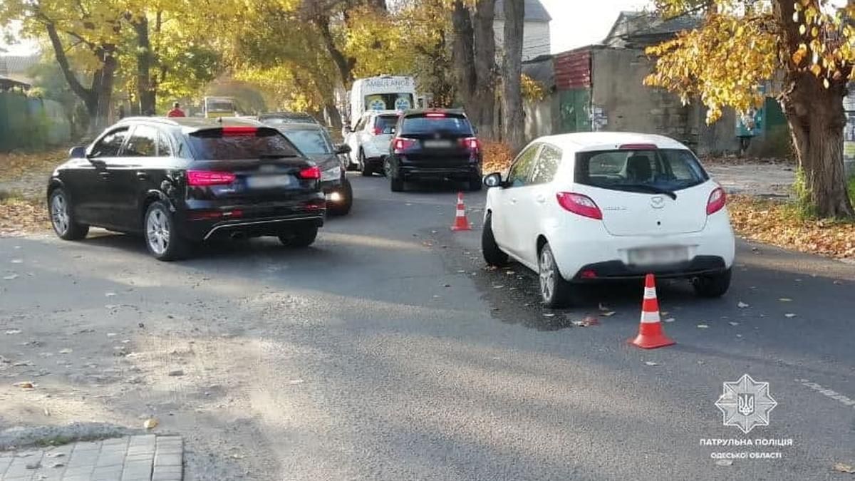 В Одессе в жестком ДТП пострадали двое детей: фото с места В Одессе в жестком ДТП пострадали двое детей: фото с места