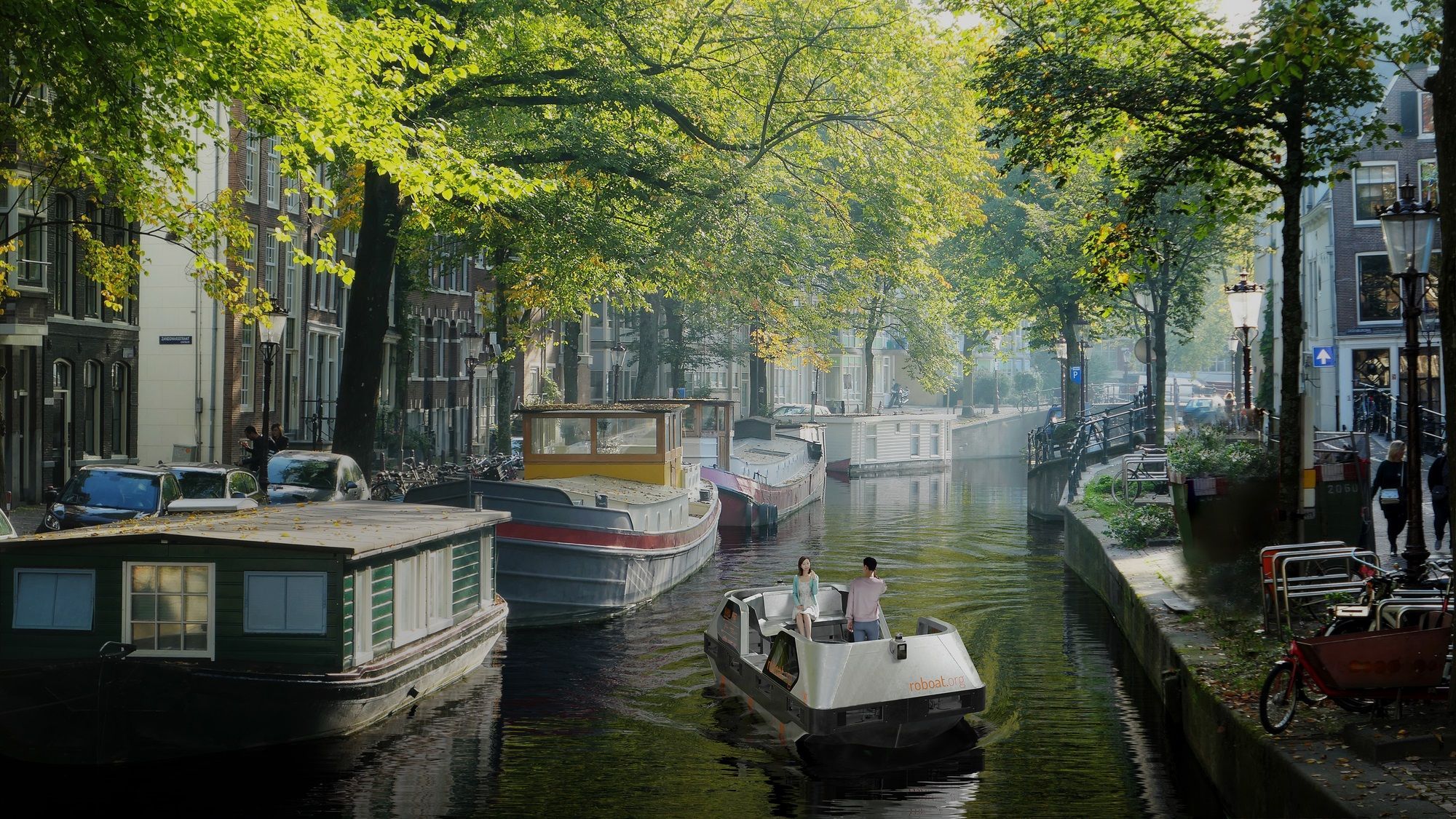 Скоро каналами Амстердама можна буде прокататися на робочовні – його вже тестують - Новини технологій - Техно