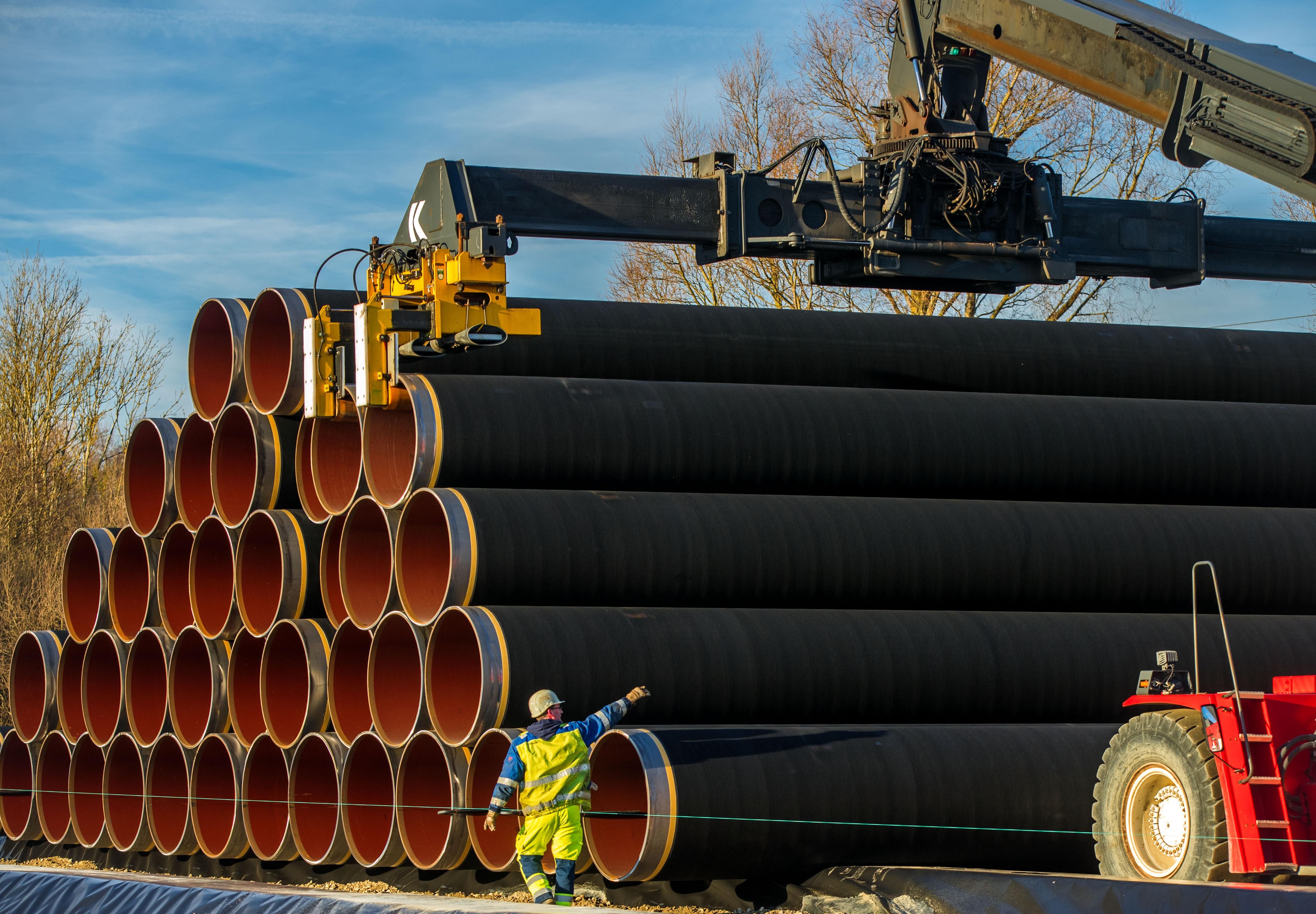 Первая нитка "Северного потока-2" готова к запуску, вторую заполнят уже в скором времени Первая нитка "Северного потока-2" готова к запуску, вторую заполнят уже в скором времени