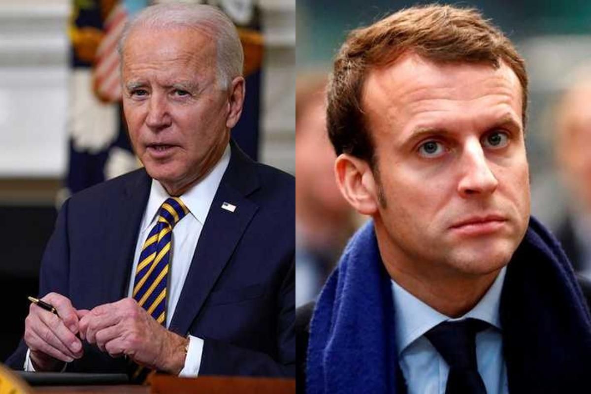 Байден извинился перед Макроном за договор с Австралией о подводных лодках Байден извинился перед Макроном за договор с Австралией о подводных лодках