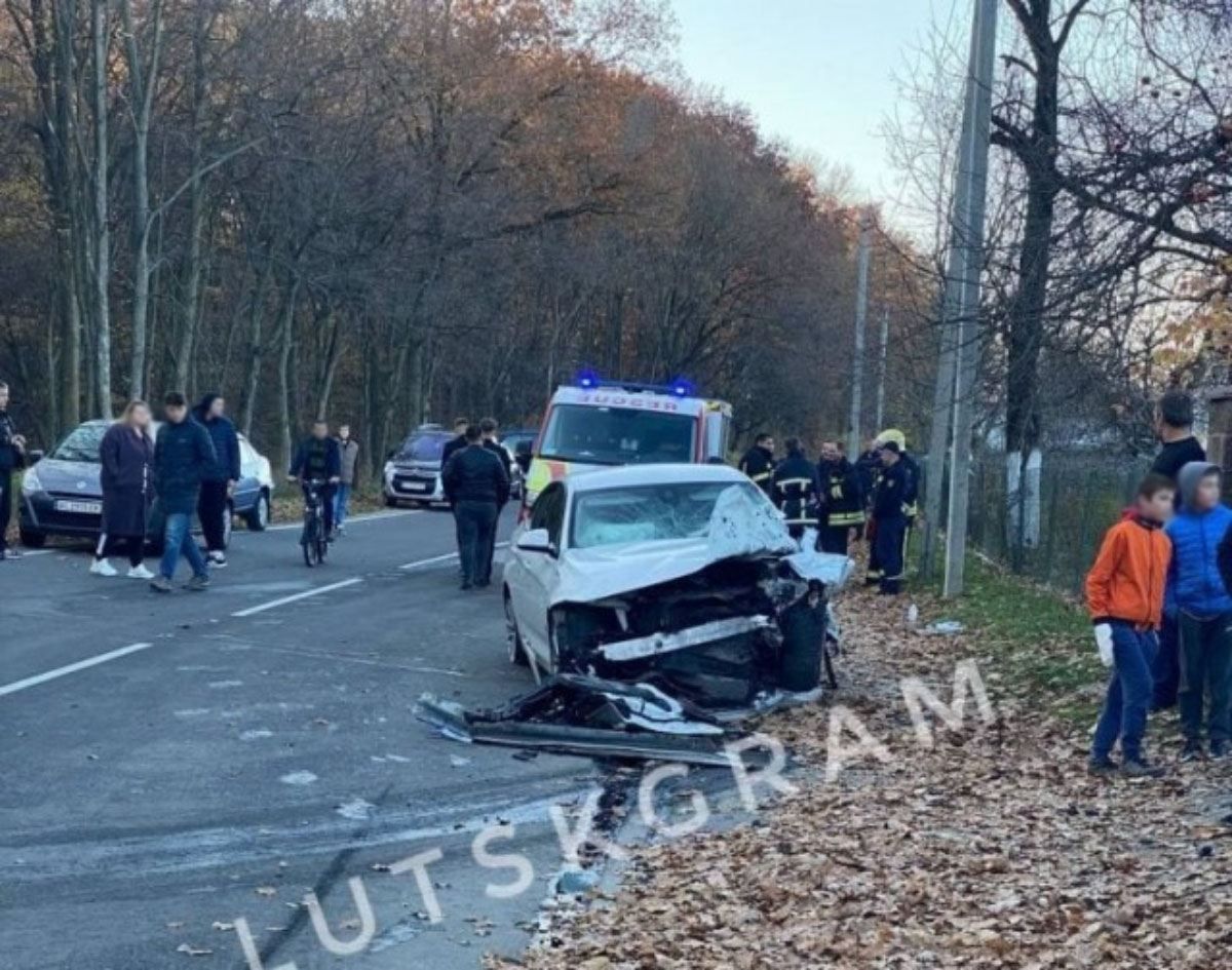 Моторошна автотроща на Волині: після зіткнення Volkswagen і BMW загинуло 2 людей - Новини Луцька - 24 Канал