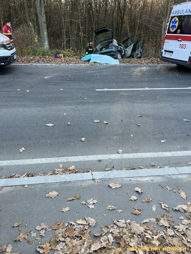 Смертельна аварія на Волині Смертельна аварія на Волині