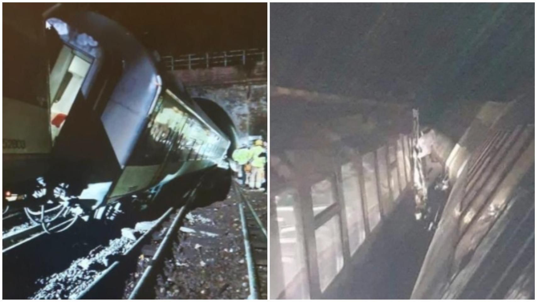 Сошел с рельсов и перевернулся: в Англии в результате столкновения поездов пострадали 12 человек