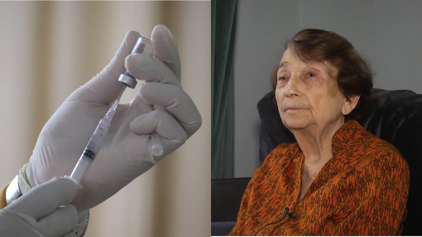 Благодаря вакцинации: 91-летняя львовянка поборола COVID-19