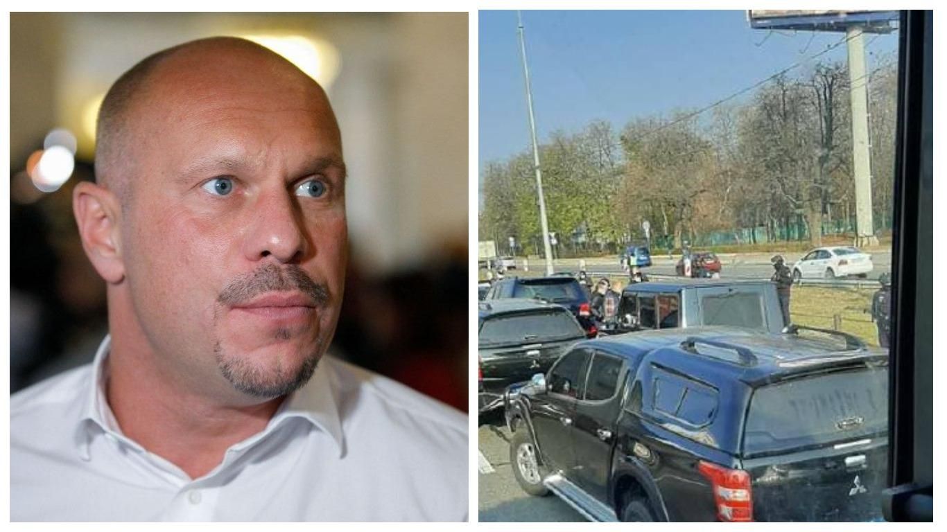 Илью Киву в Киеве остановили патрульные Илью Киву в Киеве остановили патрульные