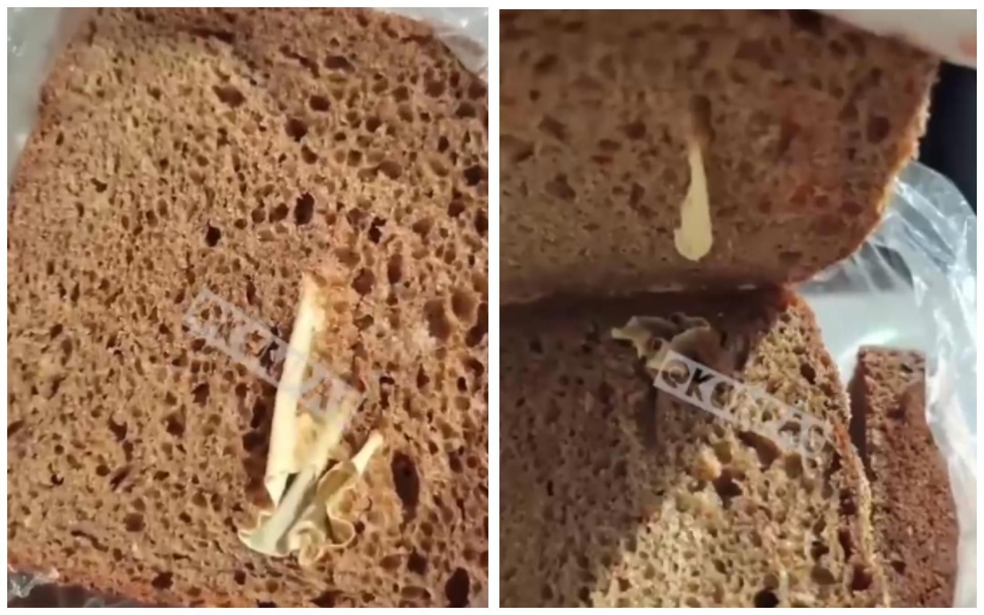 Хлеб с "сюрпризом": в Одессе женщина обнаружила в выпечке кусок резины