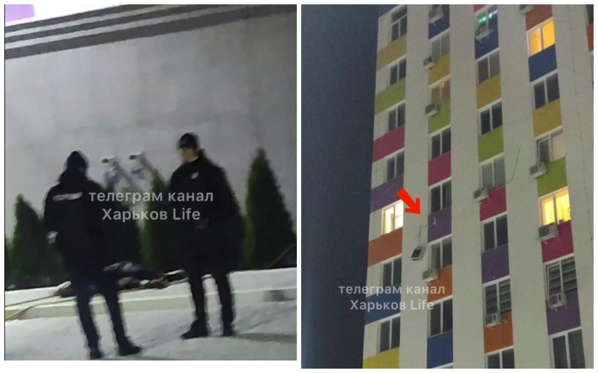 В Харькове два парня в один день выпрыгнули из окна: одного могли убить