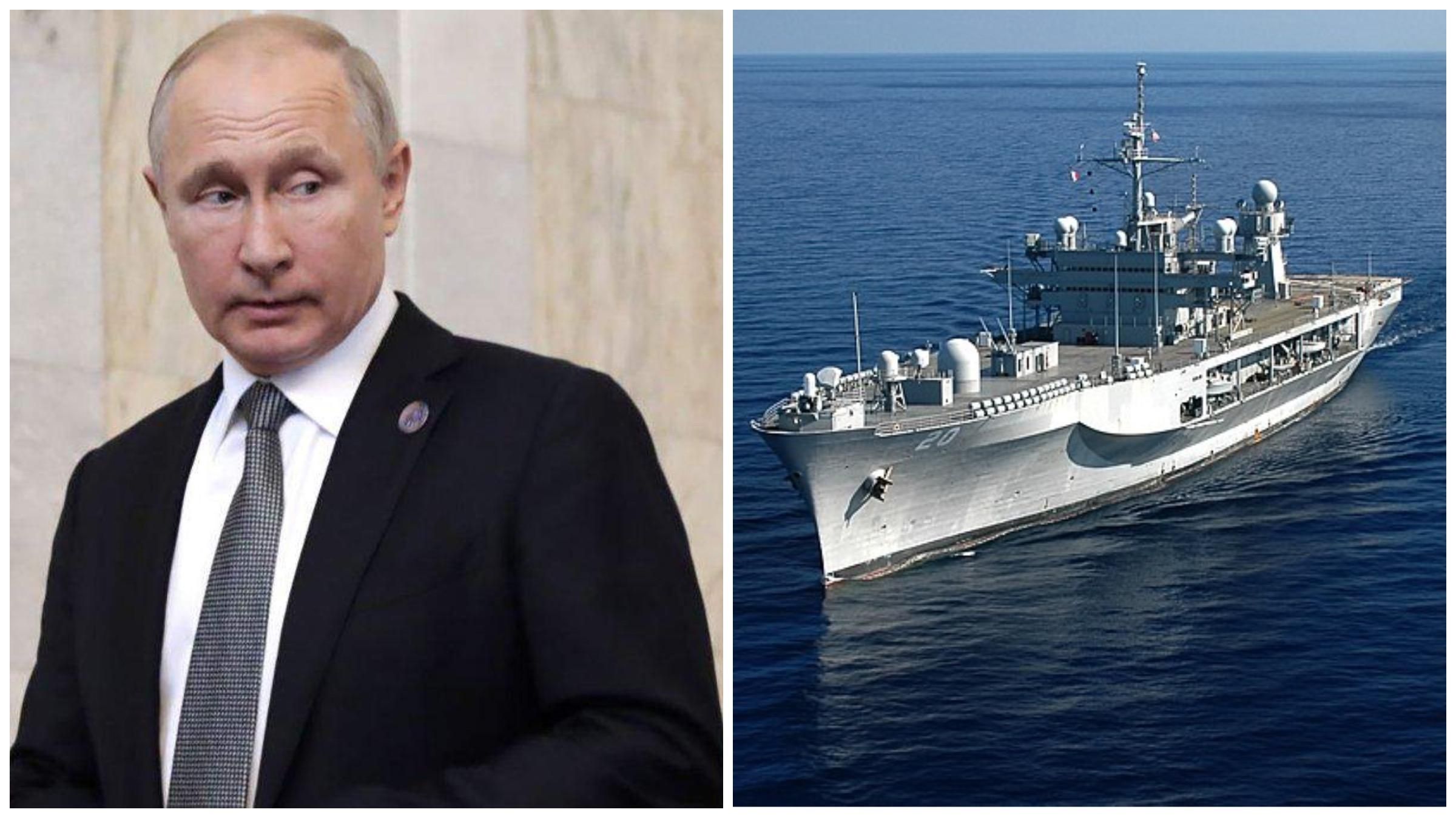 Можемо подивитися у приціл, – Путін відкрито пригрозив кораблю НАТО - Новини росії - 24 Канал