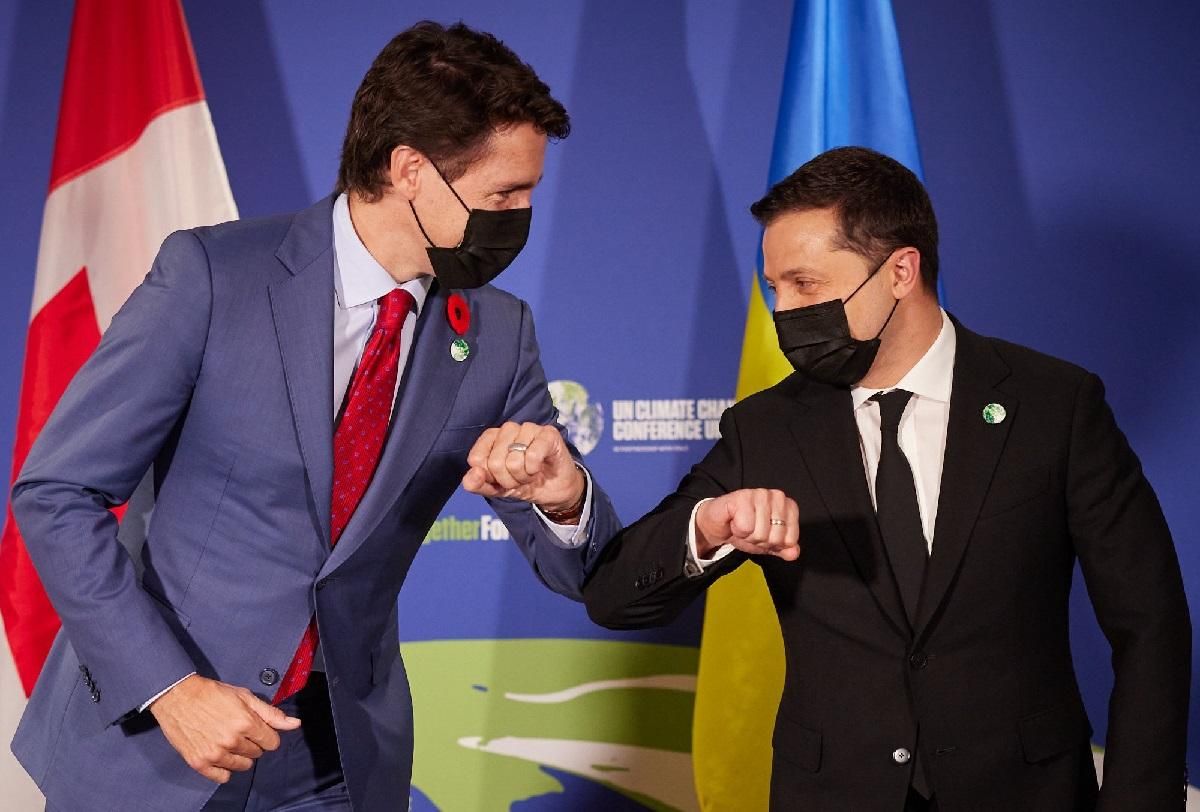 Зеленський обговорив з Трюдо спрощення поїздок до Канади для українців - 24 Канал Зеленський обговорив з Трюдо спрощення поїздок до Канади для українців - 24 Канал