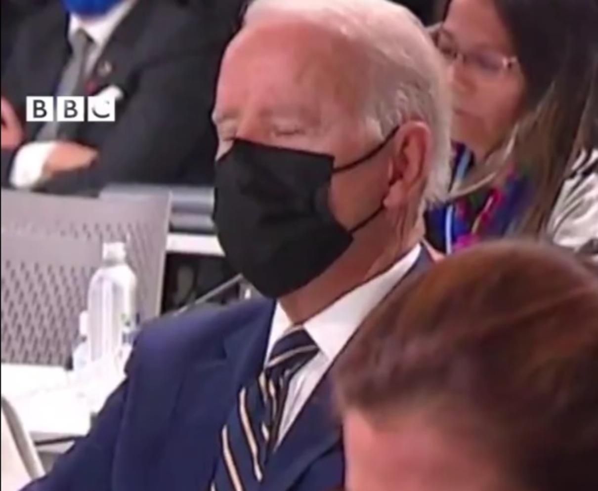 Кліматичні проблеми навіяли сон: Байден задрімав на саміті ООН у Глазго - 24 Канал Кліматичні проблеми навіяли сон: Байден задрімав на саміті ООН у Глазго - 24 Канал