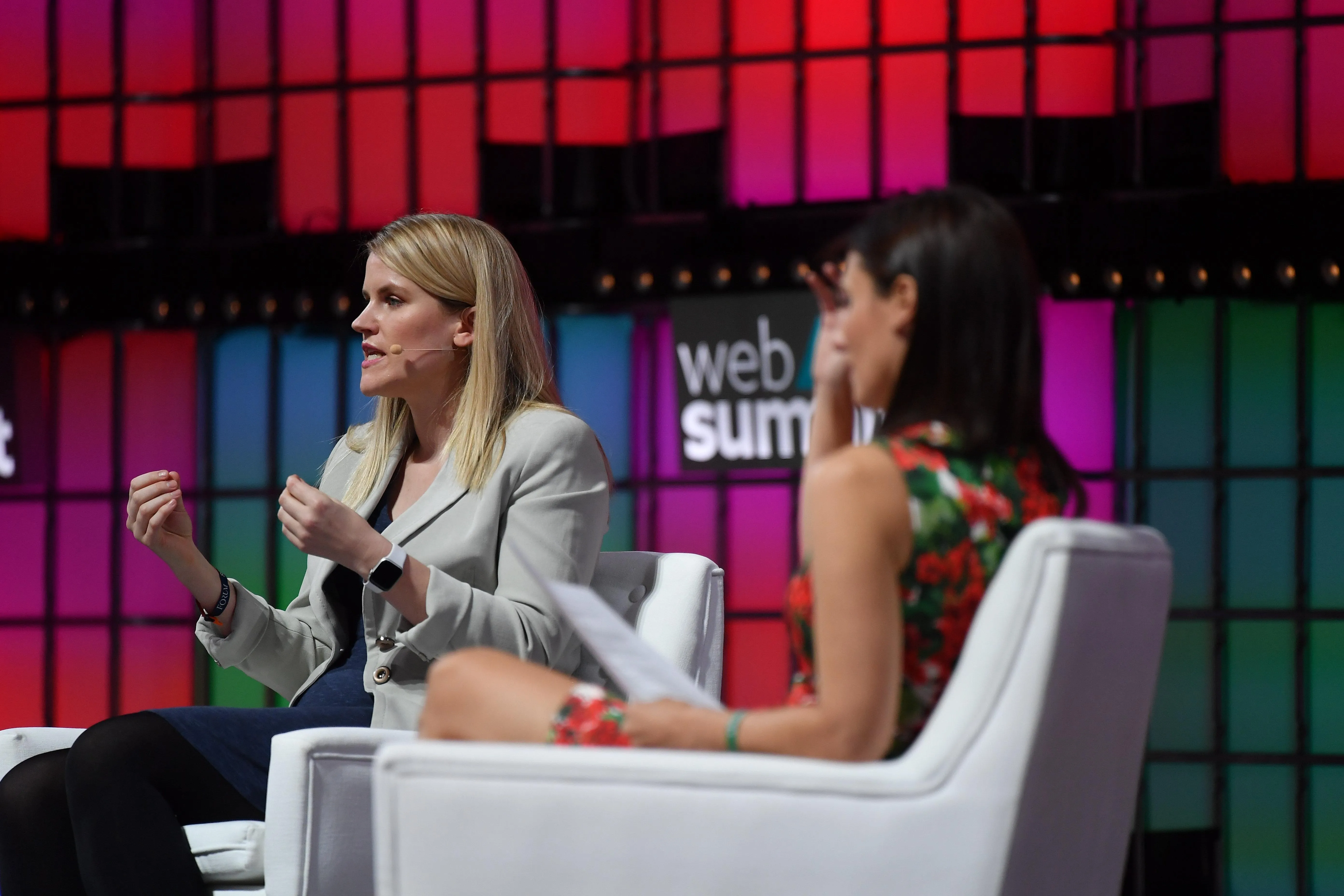 Хаген на конференції Web Summit Хаген на конференції Web Summit