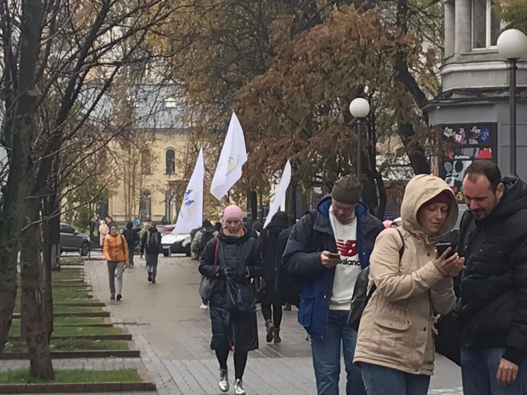 У Києві влаштували акцію антивакцинаторів