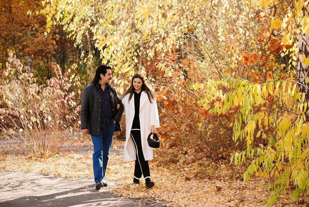 Павло Зібров з донькою Павло Зібров з донькою