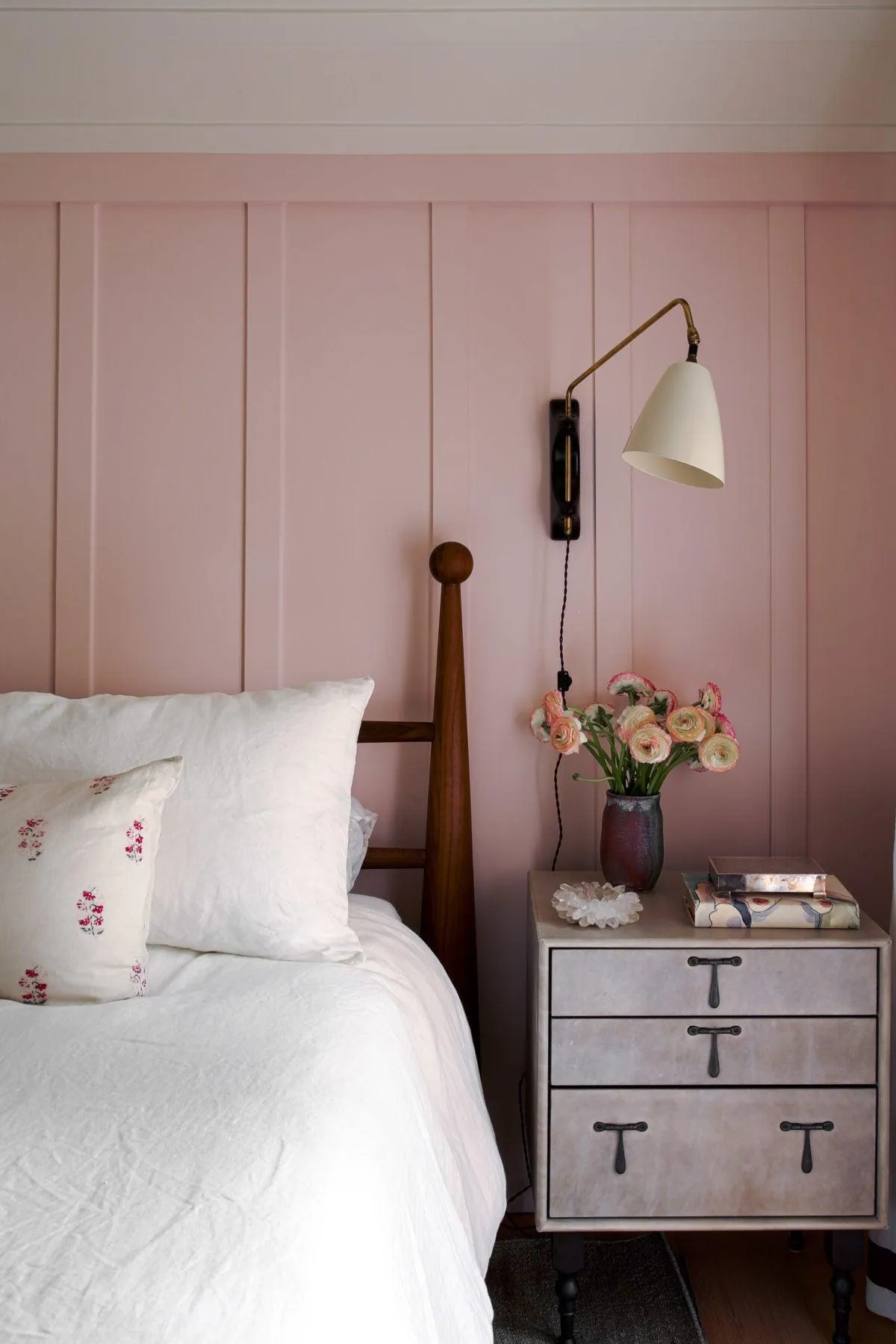 Идеи розовой спальни