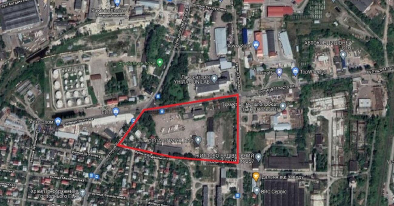 В промышленном районе Львова планируют построить новый ЖК