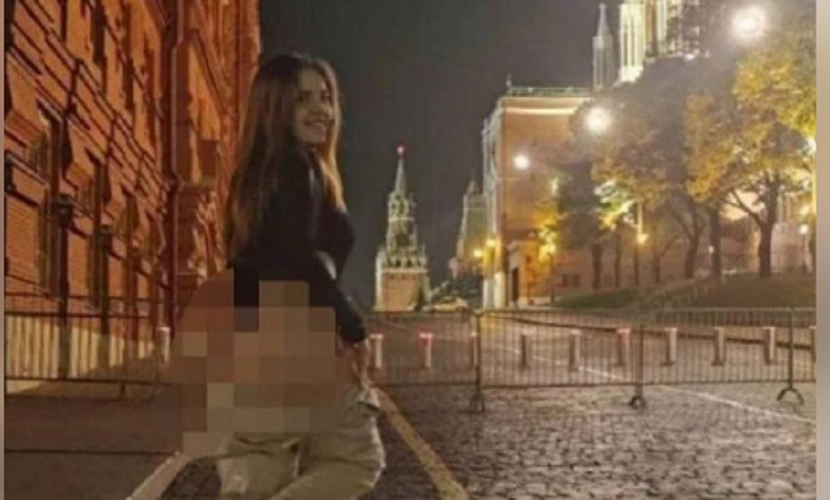 Порноактрису арештували за фото голих сідниць на тлі Кремля - Росія новини - 24 Канал