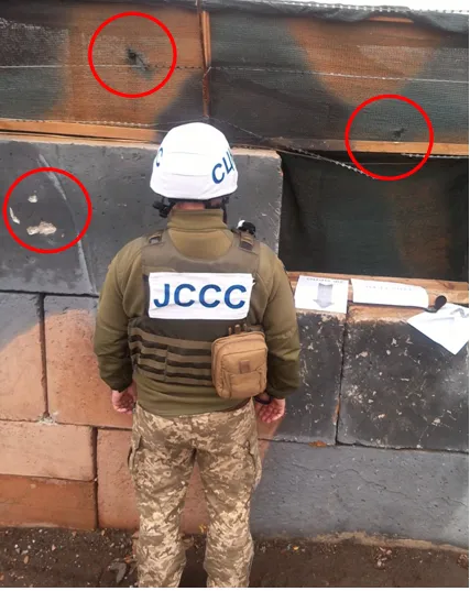 обстріл КПВВ обстріл КПВВ