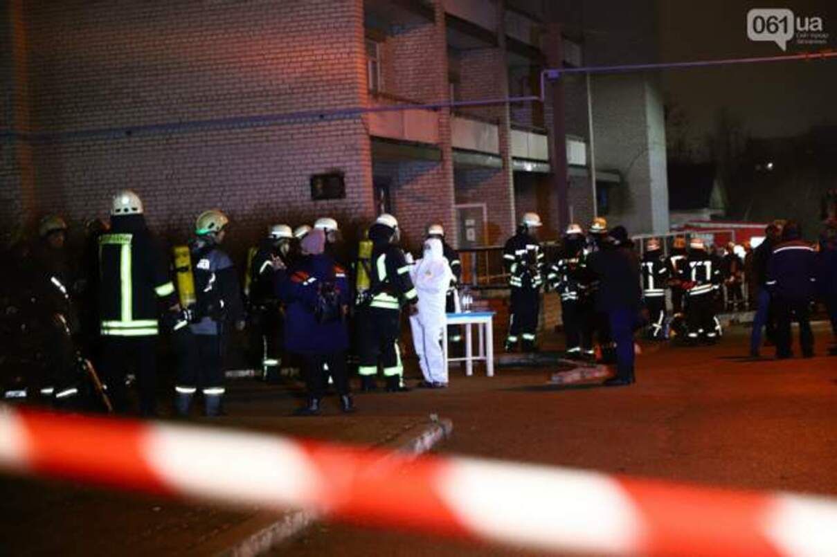 Экс-главному врачу больницы в Запорожье, где был смертельный пожар, объявили о подозрении