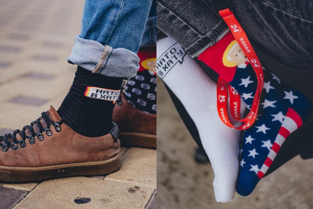 Благотворительность, тепло и "Животворящий Джо": "Вести" выпустили серию носков Благотворительность, тепло и "Животворящий Джо": "Вести" выпустили серию носков