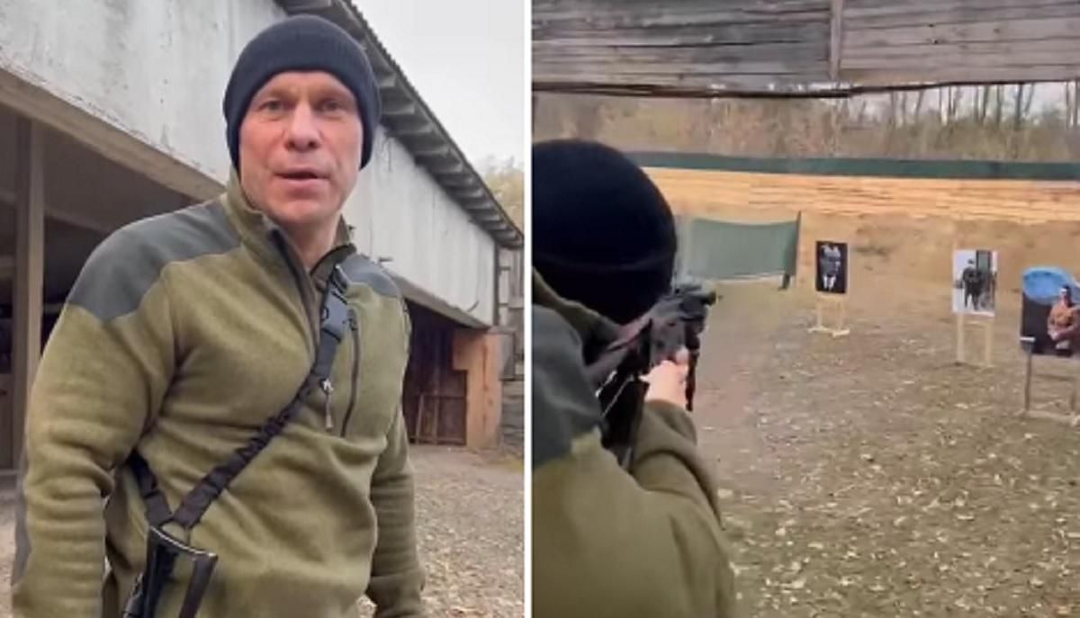 Кива "відсвяткував" звільнення Києва від нацистів, обстрілявши портрет Бандери - Новини Київ - 24 Канал Кива "відсвяткував" звільнення Києва від нацистів, обстрілявши портрет Бандери - Новини Київ - 24 Канал