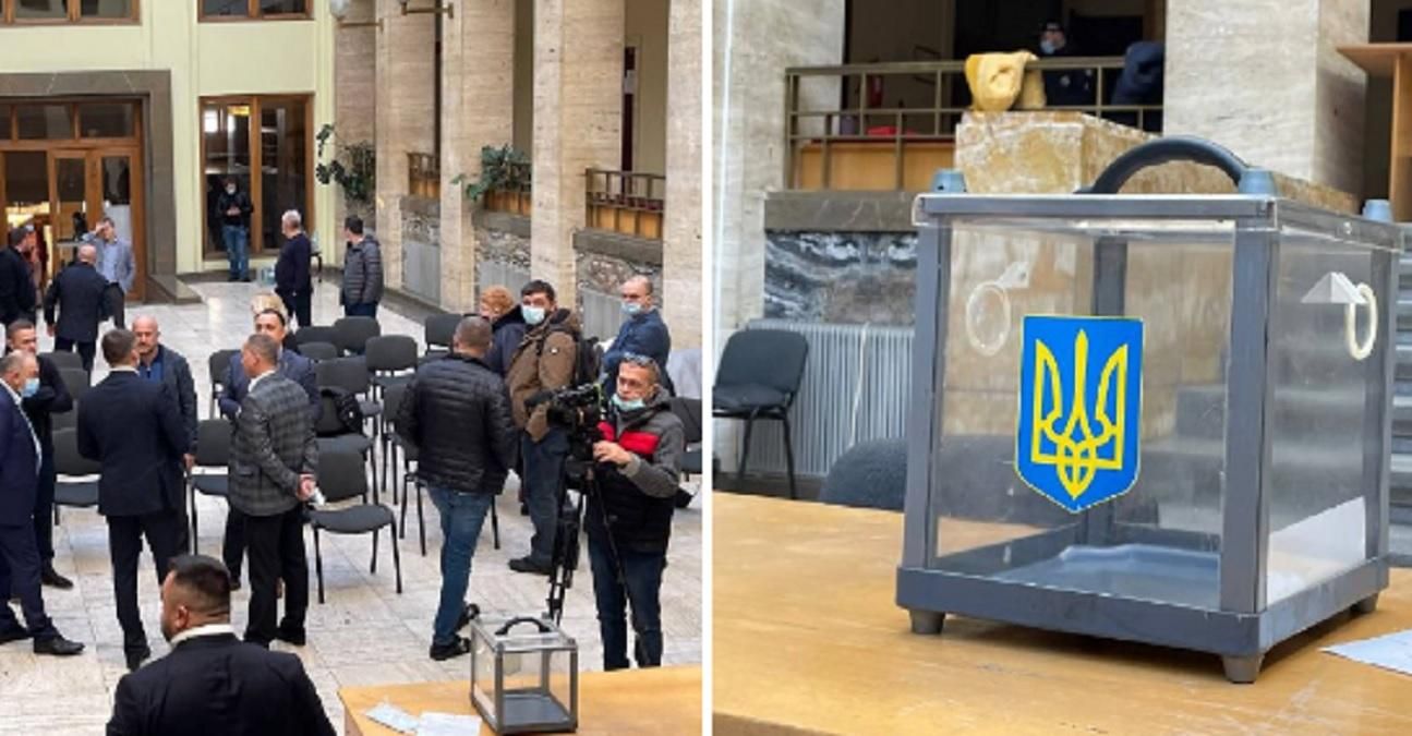 Невідомий "замінував" Закарпатську облраду в день вибору нового голови - 24 Канал Невідомий "замінував" Закарпатську облраду в день вибору нового голови - 24 Канал