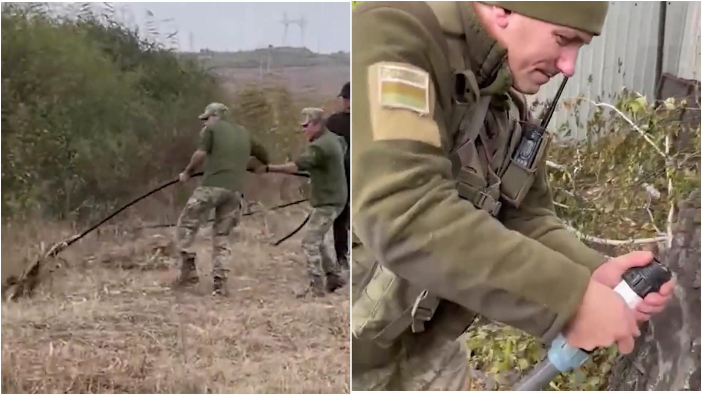 Неоголошена "війна" на Одещині: прикордонники витягують з водойм підпільні спиртопроводи - 24 Канал Неоголошена "війна" на Одещині: прикордонники витягують з водойм підпільні спиртопроводи - 24 Канал