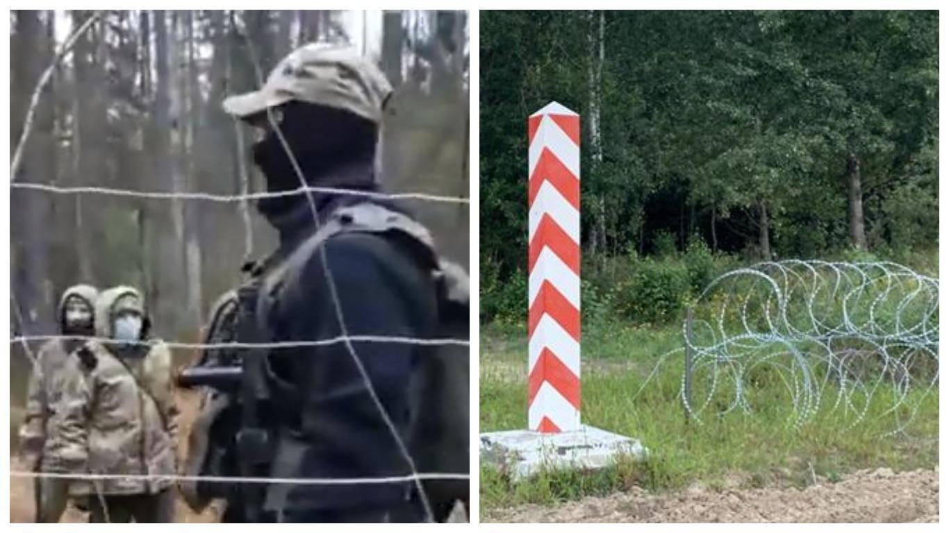 Белорусские пограничники используют женщин как "живой щит": возмутительное видео Белорусские пограничники используют женщин как "живой щит": возмутительное видео