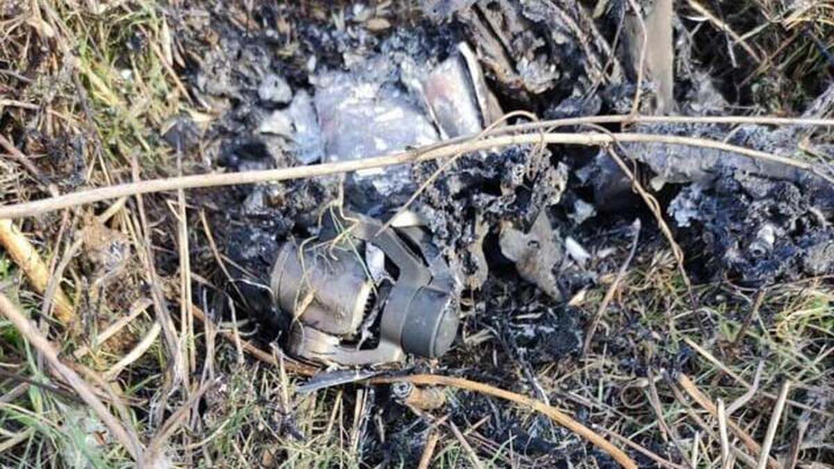 Украинские военные сбили беспилотник боевиков: штаб показал фото