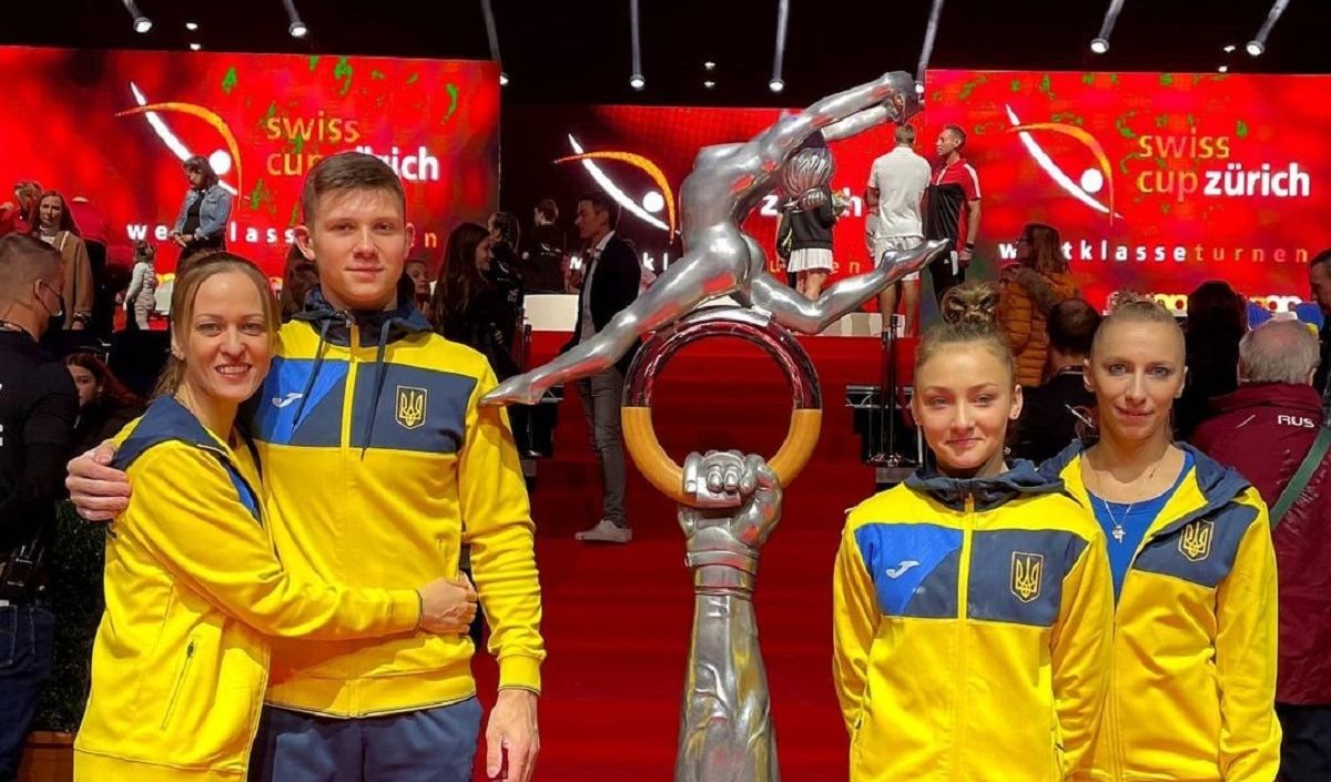 Українські гімнасти завоювали "срібло" на турнірі у Швейцарії