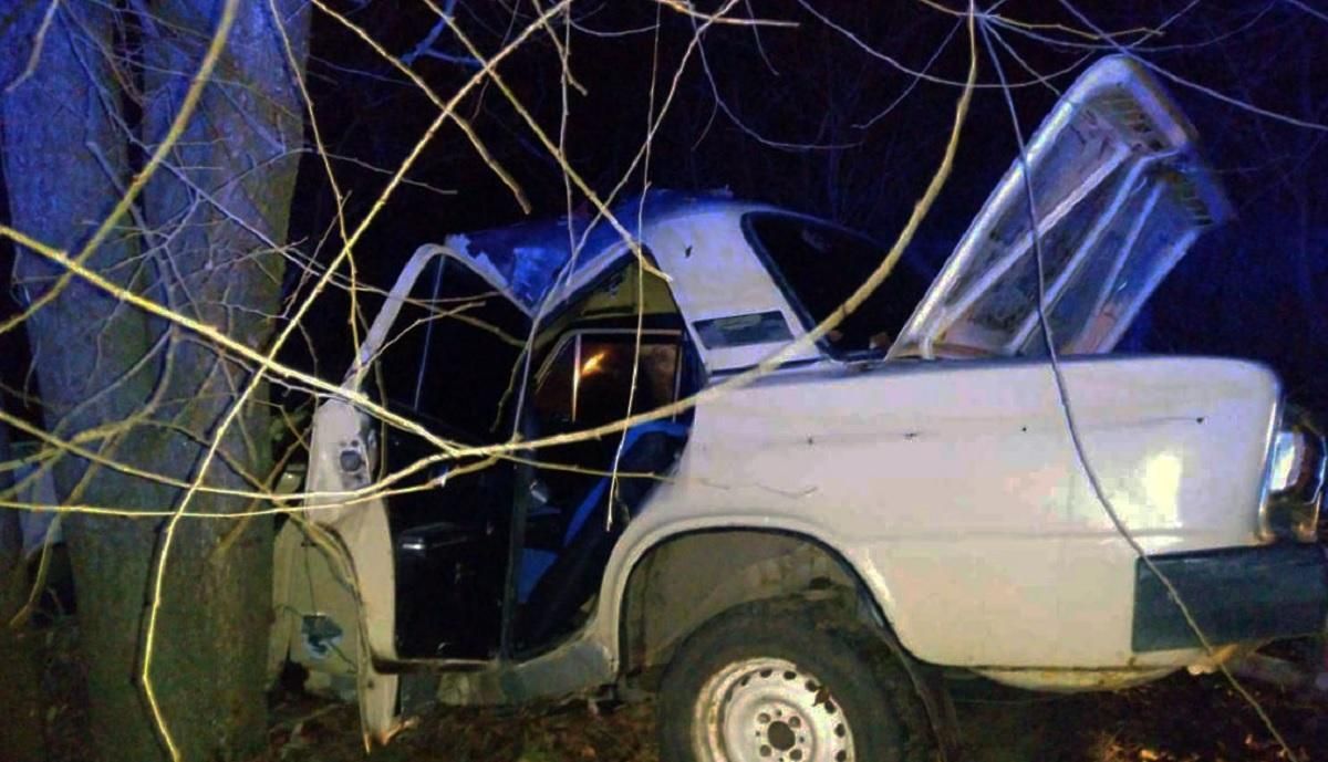 18-річний хлопець на швидкості врізався у дерево: діставали його з авто рятувальники - Україна новини - 24 Канал